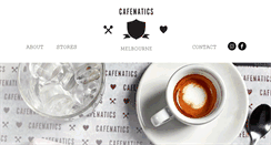 Desktop Screenshot of cafenatics.com.au